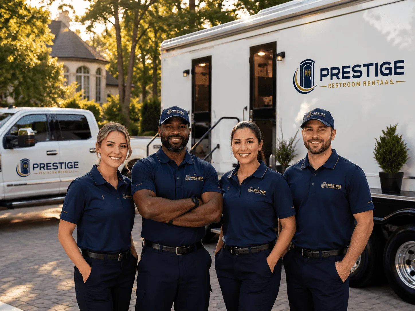 Trusted Luxury Portable Restrooms company in Danciger, TX